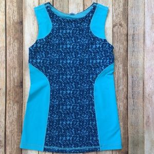 Ivivva by Lululemon Blue Tank Athletic Top